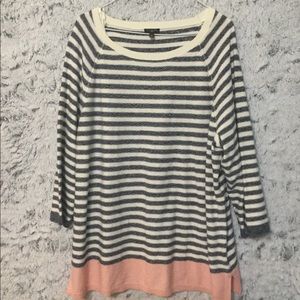 🍁Talbots Woman Striped Sweater shirt Size 3X